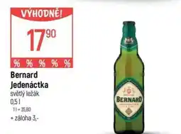 Globus Bernard Jedenáctka světlý ležák nabídka