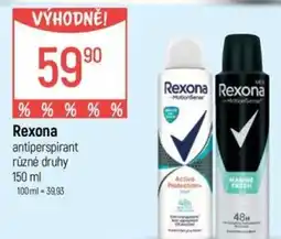 Globus Rexona antiperspirant nabídka