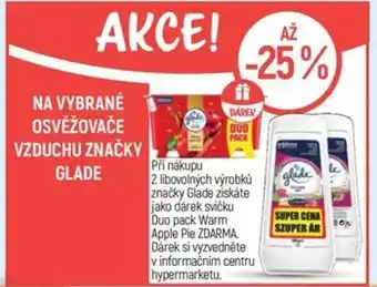Globus Na vybrané osvěžovače vzduchu značky Glade nabídka