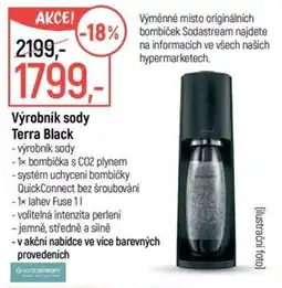 Globus Výrobník sody Terra Black nabídka