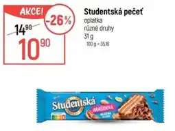 Globus Studentská pečeť oplatka nabídka
