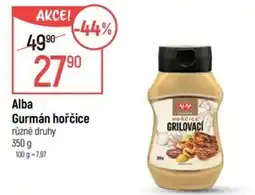 Globus Alba Gurmán hořčice nabídka