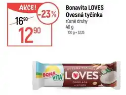 Globus Bonavita LOVES Ovesná tyčinka nabídka