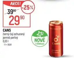 Globus CANS černý čaj ochucený nabídka