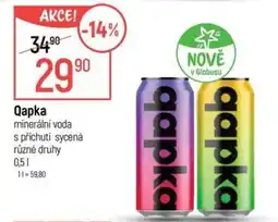 Globus Qapka minerální voda nabídka