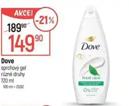 Globus Dove sprchový gel nabídka