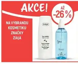 Globus Na vybranou kosmetiku značky Ziaja nabídka