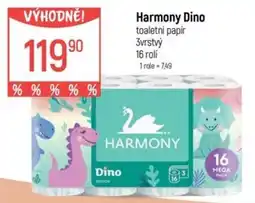 Globus Harmony Dino toaletní papír nabídka