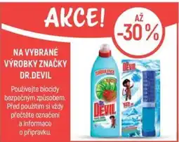 Globus Na vybrané výrobky značky Dr.Devil nabídka