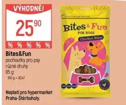 Globus Bites & Fun pochoutky pro psy nabídka