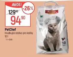 Globus PetChef hrudkující stelivo pro kočky nabídka