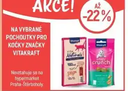 Globus Na vybrané pochoutky pro kočky značky Vitakraft nabídka