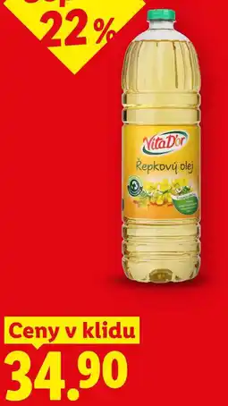 Lidl Řepkový olej nabídka