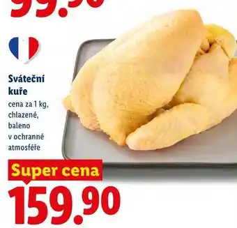 Lidl Sváteční kuře, cena za nabídka