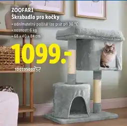 Lidl ZOOFARI Škrabadlo pro kočky nabídka