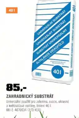 OBI Zahradnický substrát nabídka
