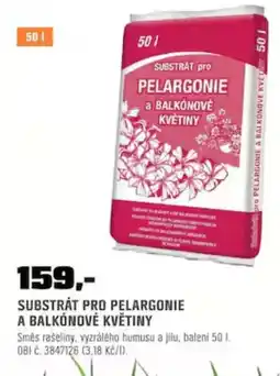 OBI Substrát pro pelargonie a balkónové květiny nabídka