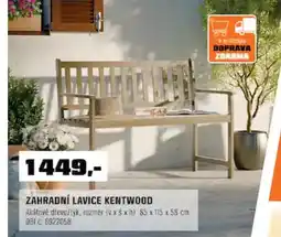 OBI Zahradní lavice kentwood nabídka