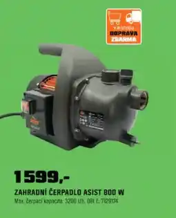 OBI Zahradní čerpadlo asist 800 W nabídka