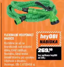 OBI Flexibilní rozpínací hadice nabídka