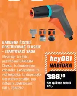 OBI Gardena čisticí postřikovač classic - startovací sada nabídka