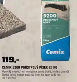 OBI Cemix 9200 podsypový písek nabídka