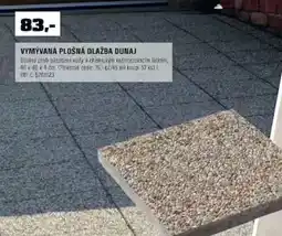 OBI Vymývaná plošná dlažba dunaj nabídka