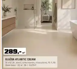 OBI Dlažba atlantic cream nabídka
