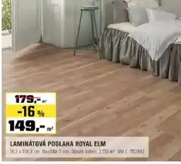 OBI Laminátová podlaha royal elm nabídka
