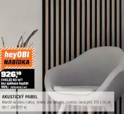 OBI Akustický panel nabídka