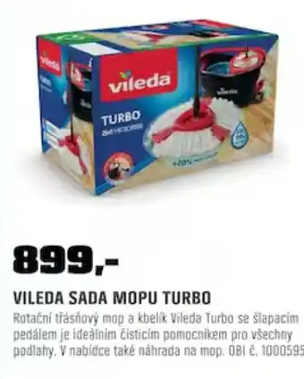 OBI Vileda sada mopu turbo nabídka