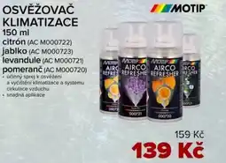 Auto Kelly Osvěžovač klimatizace nabídka