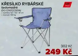 Auto Kelly Křesílko rybářské šedomodré nabídka