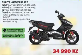 Skútr ardour 125