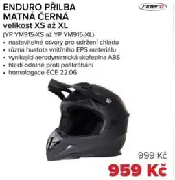 Auto Kelly Enduro přilba matná černá nabídka