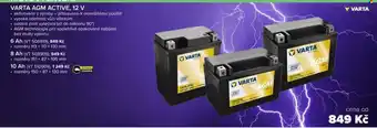 Varta agm active, 12 v