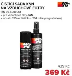 Auto Kelly Čistící sada k&n na vzduchové filtry nabídka