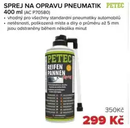 Auto Kelly Sprej na opravu pneumatik nabídka