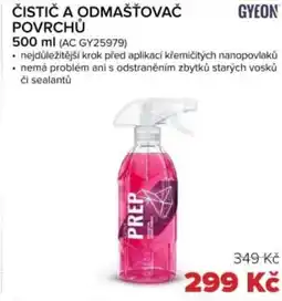Auto Kelly Čistič a odmašťovač povrchů nabídka