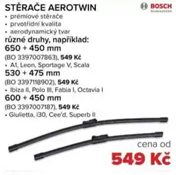 Auto Kelly Stěrače aerotwin nabídka
