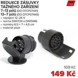 Auto Kelly Redukce zásuvky tažného zařízení nabídka
