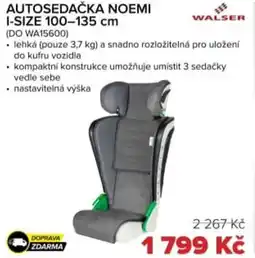 Auto Kelly Autosedačka noemi i-size 100-135 cm nabídka