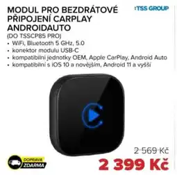Auto Kelly Modul pro bezdrátové připojení carplay androidauto nabídka