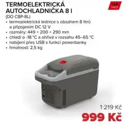 Auto Kelly Termoelektrická autochladnička nabídka