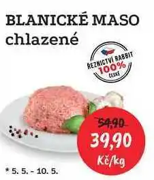 RABBIT řeznictví BLANICKÉ MASO chlazené nabídka