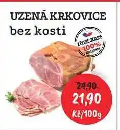 RABBIT řeznictví UZENÁ KRKOVICE bez kosti nabídka