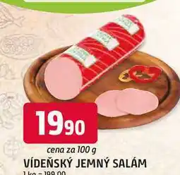 Trefa VÍDEŇSKÝ JEMNÝ SALÁM nabídka