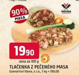 Trefa TLAČENKA Z PEČENÉHO MASA nabídka