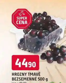 Trefa HROZNY TMAVÉ BEZSEMENNÉ nabídka
