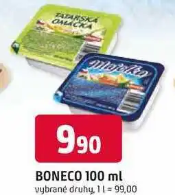 Trefa Boneco Tatarská omáčka, Majolka nabídka